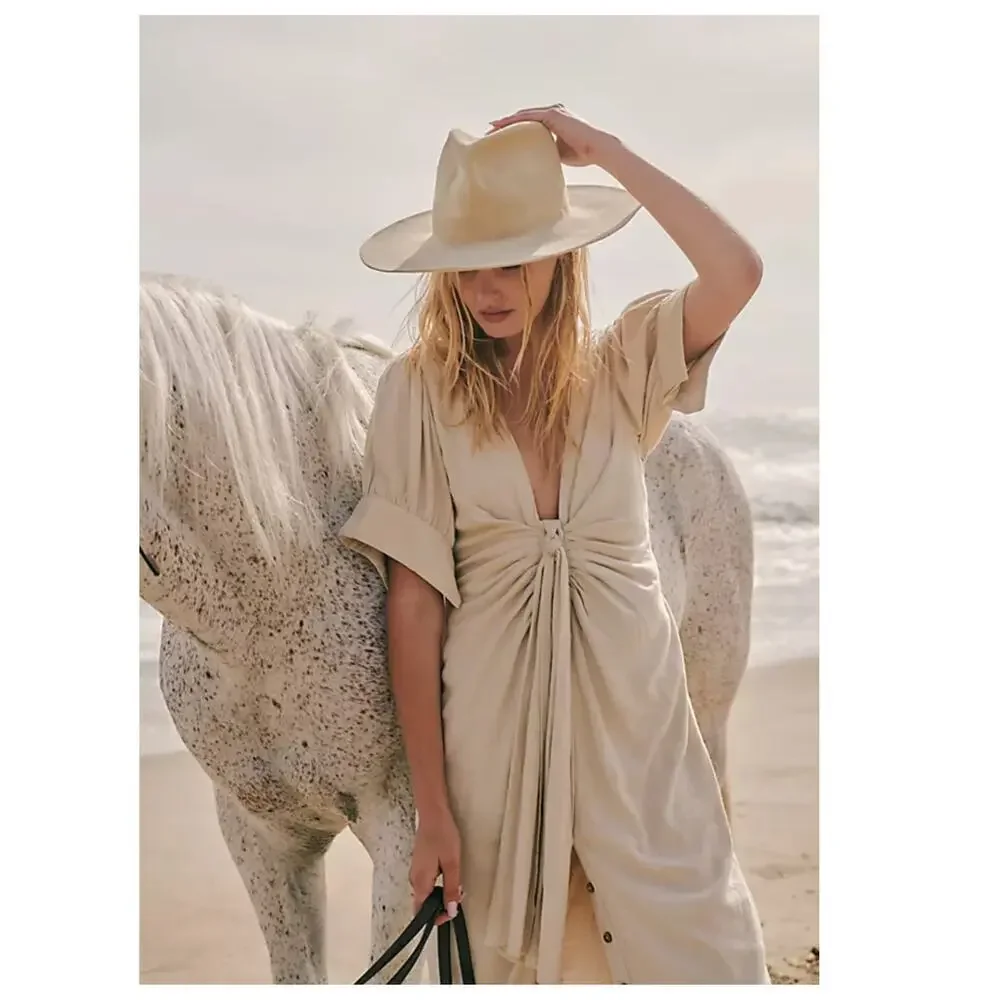 NEW Free People Vintage Summer Midi Dress Size XS